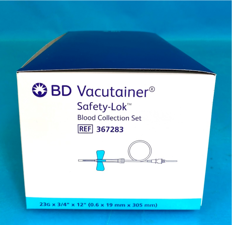 BD (Becton Dickinson) Blood Collection Set Vacutainer® Safety-Lok ...